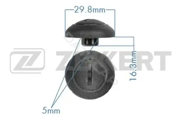 Клипса молдинга ZEKKERT BE-3553