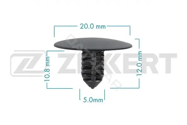 Клипса молдинга ZEKKERT BE-3601