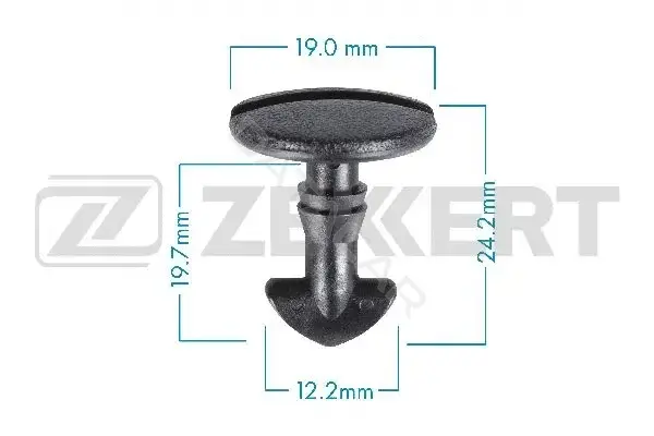 Клипса молдинга ZEKKERT BE-3630