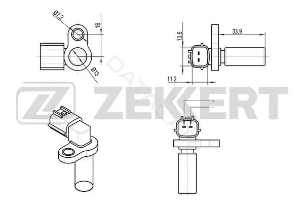 Датчик давления воздуха ZEKKERT SE-4010