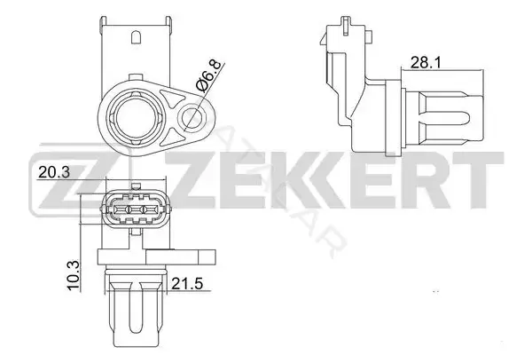 Блок управления двигателем ZEKKERT SE-5005