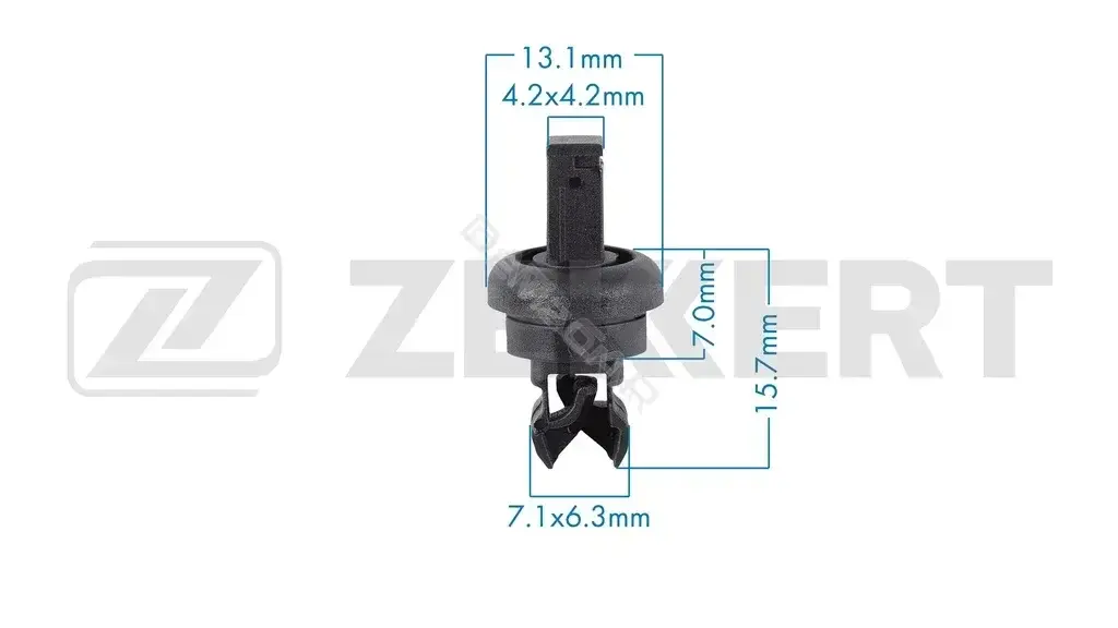 Клипса молдинга ZEKKERT BE-3692