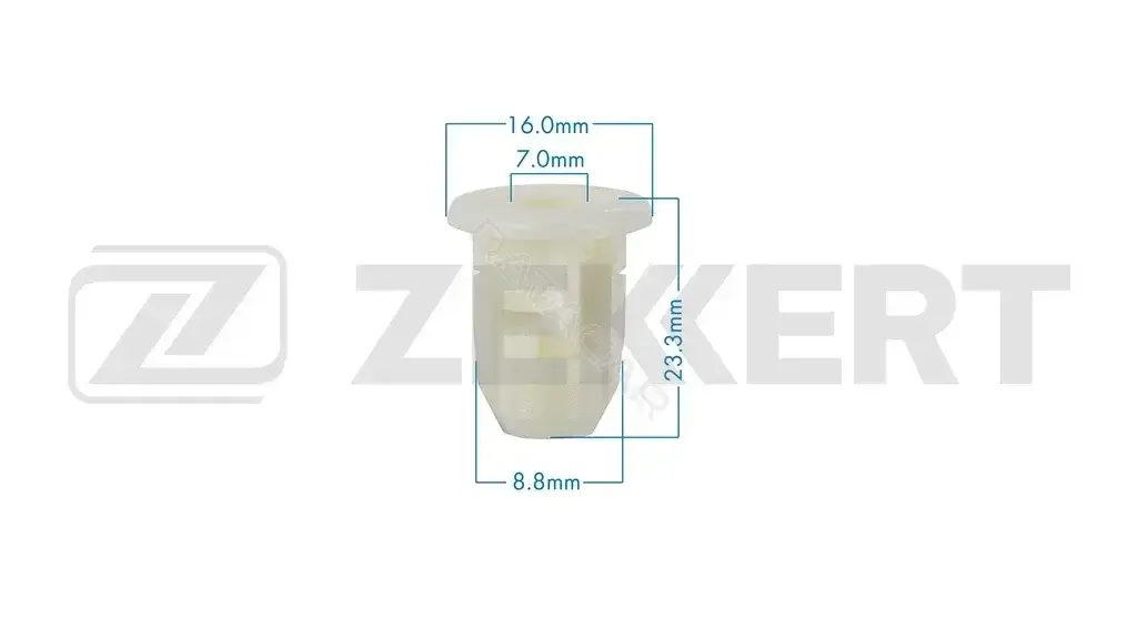 Клипса молдинга ZEKKERT BE-3779