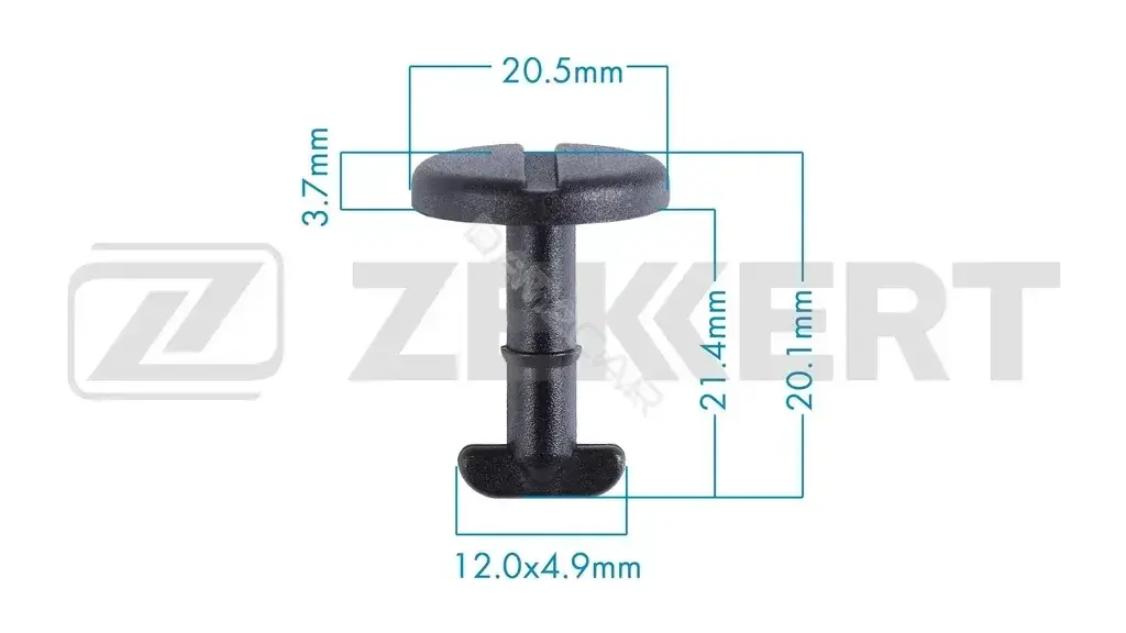 Клипса молдинга ZEKKERT BE-3818