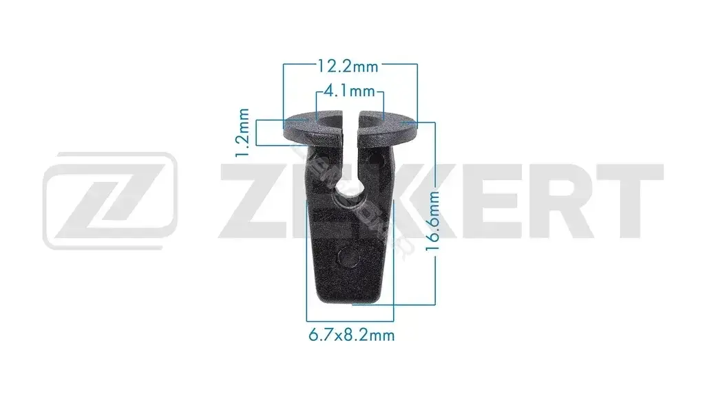 Клипса молдинга ZEKKERT BE-3763