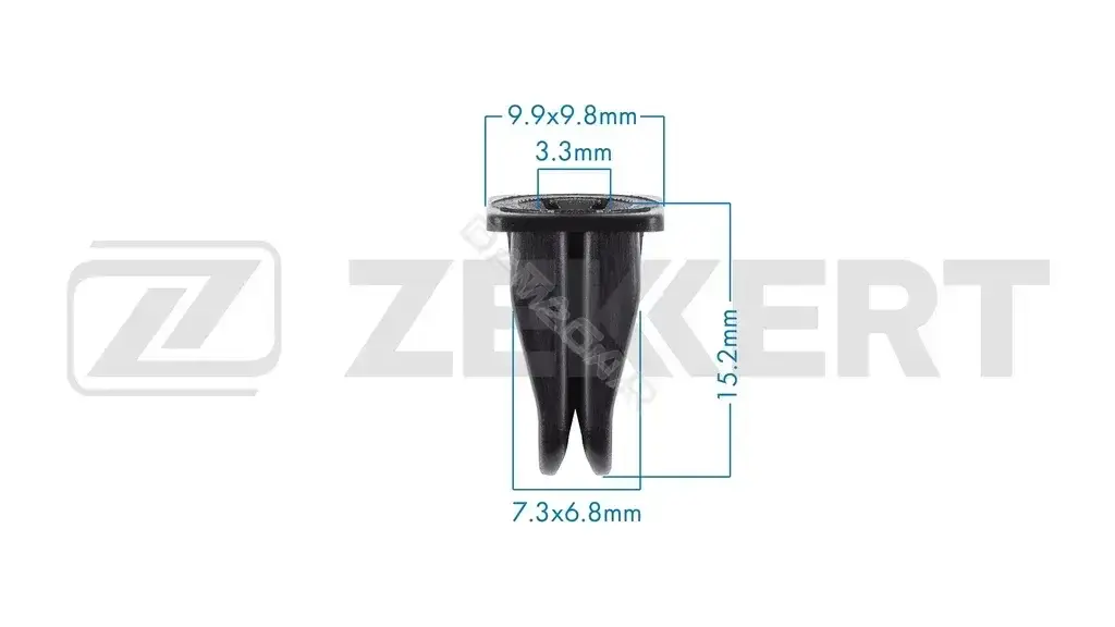 Клипса молдинга ZEKKERT BE-3758