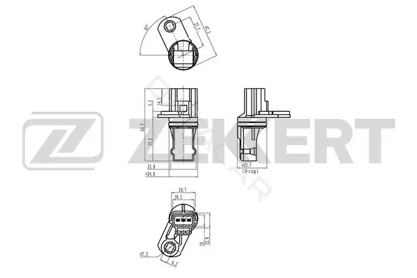 Датчик давления воздуха ZEKKERT SE-8517