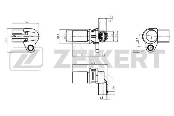Датчик давления воздуха ZEKKERT SE-4103