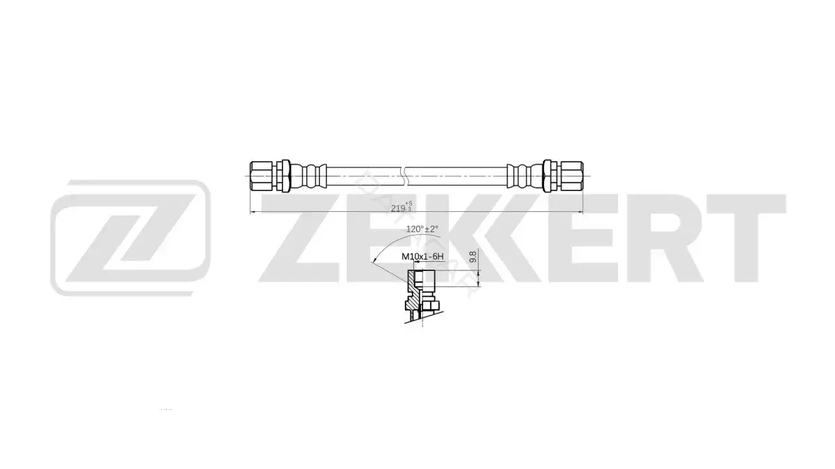 Тормозные шланги ZEKKERT BS-9545