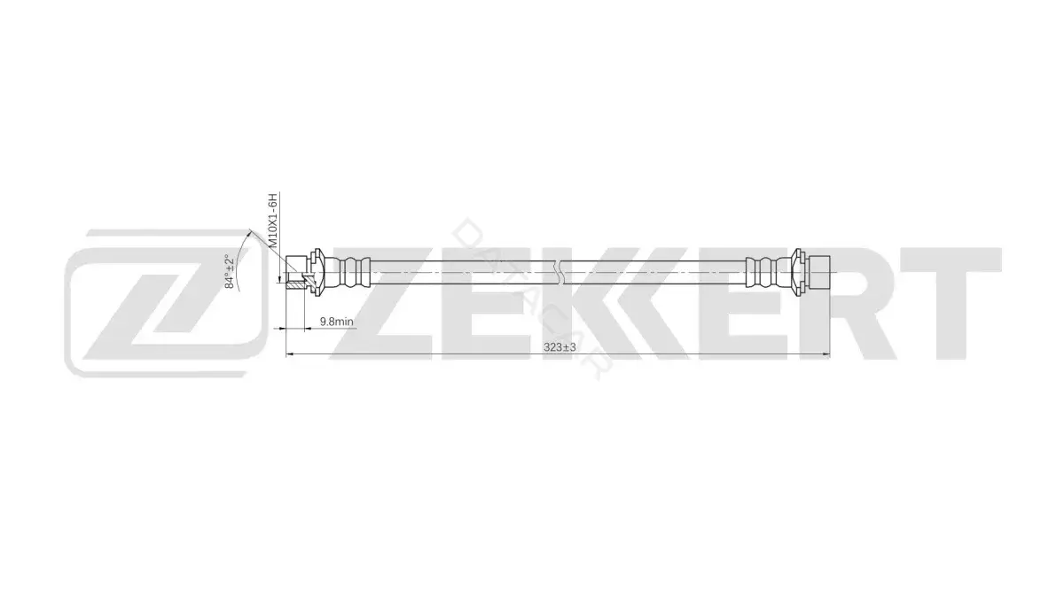 Тормозные шланги ZEKKERT BS-9552