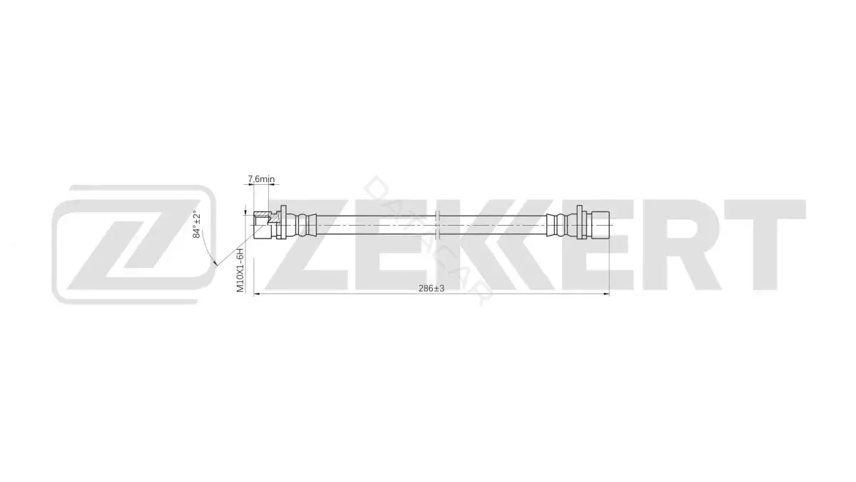 Тормозные шланги ZEKKERT BS-9570