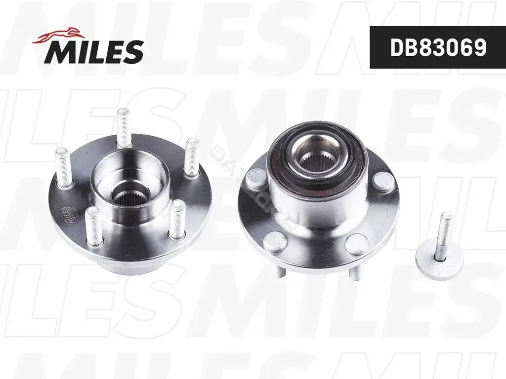 Подшипник ступицы MILES DB83069