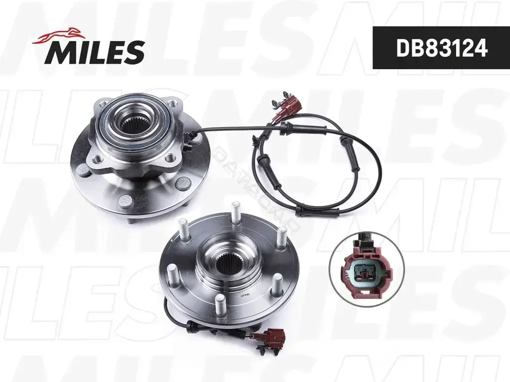 Подшипник ступицы MILES DB83124