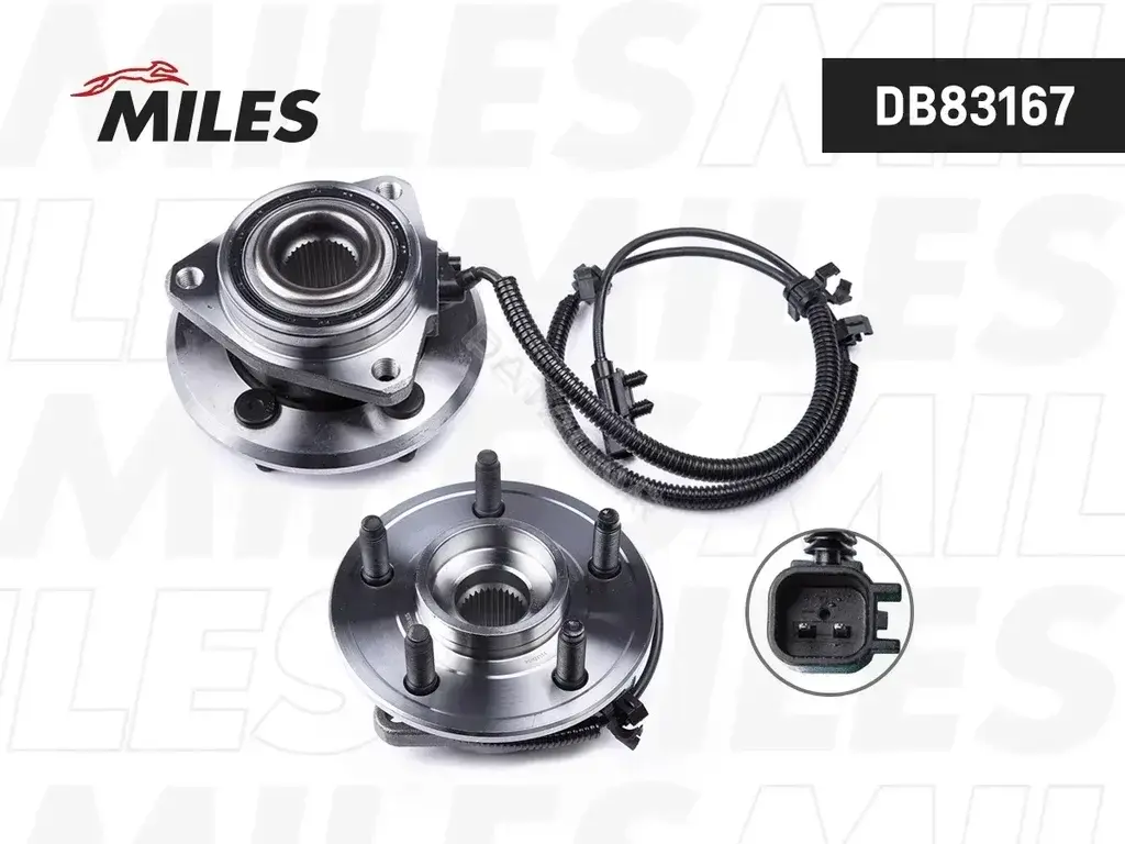 Подшипник ступицы MILES DB83167