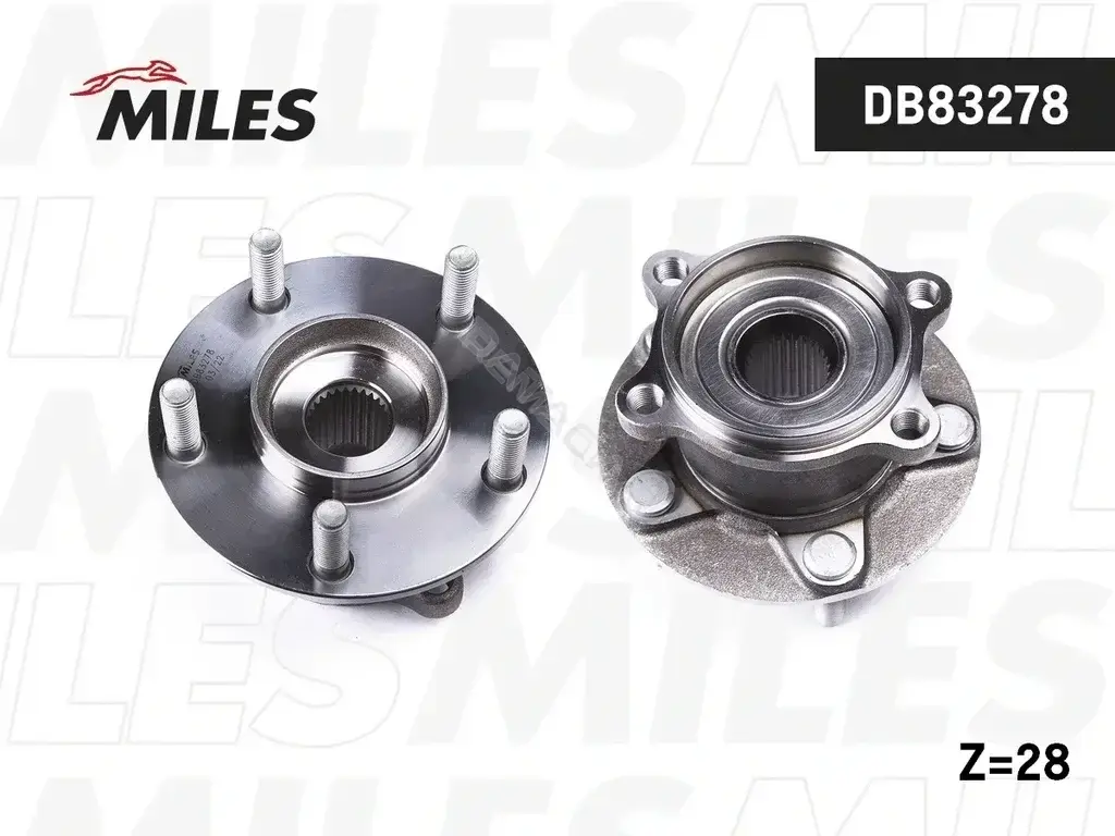 Подшипник ступицы MILES DB83278