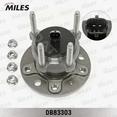 Подшипник ступицы MILES DB83303