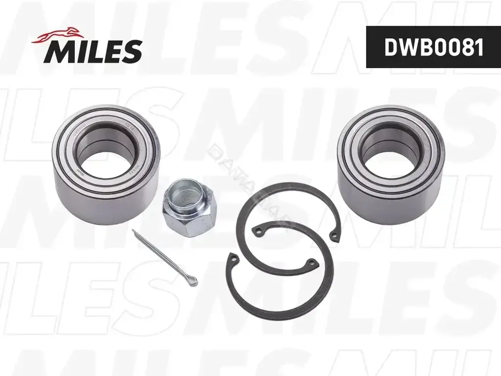 Подшипник ступицы MILES DWB0081