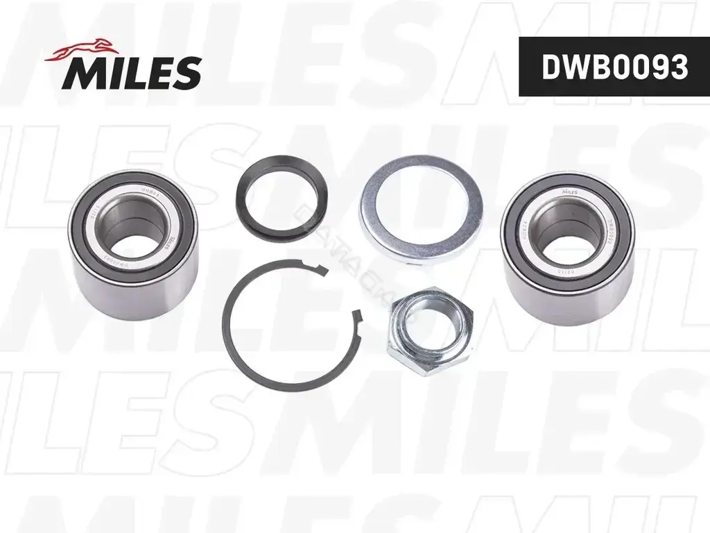 Подшипник ступицы MILES DWB0093
