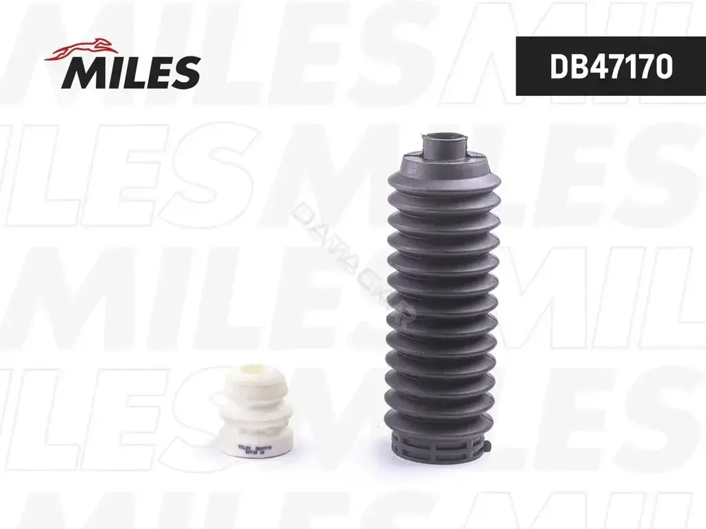 Пыльники и отбойники амортизатора MILES DB47170