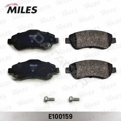 Тормозные колодки MILES E100159