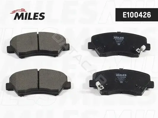 Тормозные колодки MILES E100426