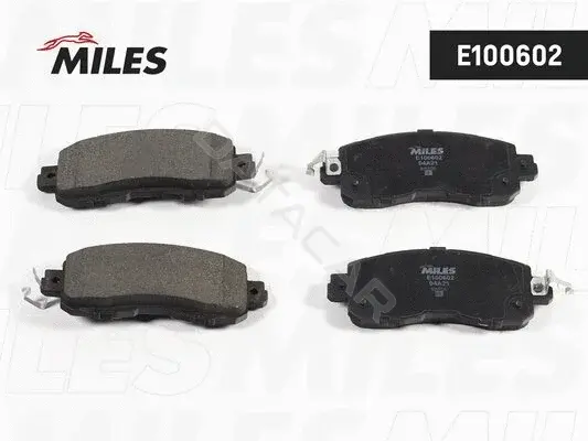 Тормозные колодки MILES E100602