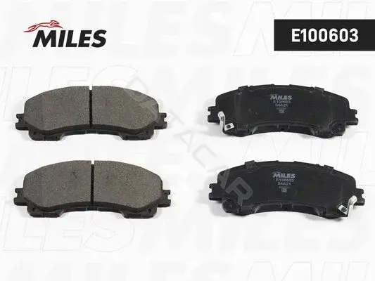 Тормозные колодки MILES E100603