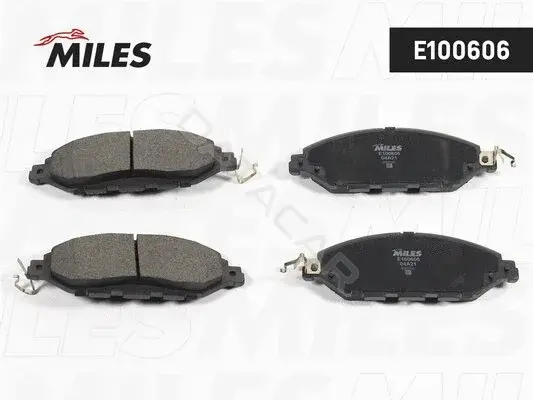 Тормозные колодки MILES E100606
