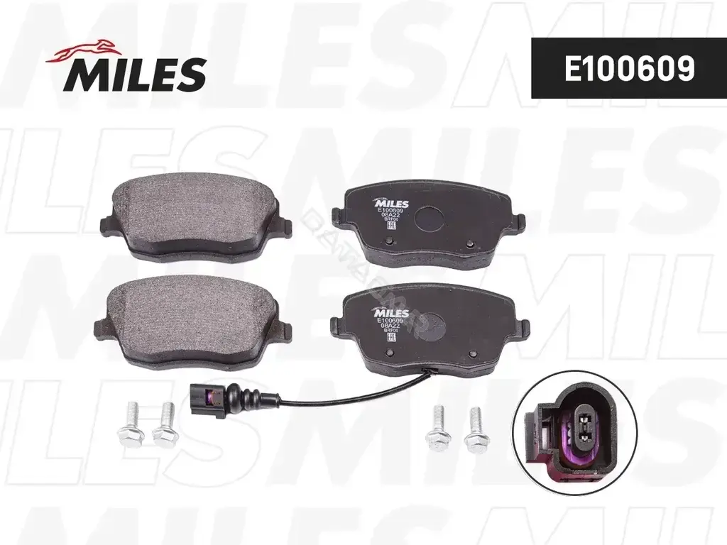 Тормозные колодки MILES E100609