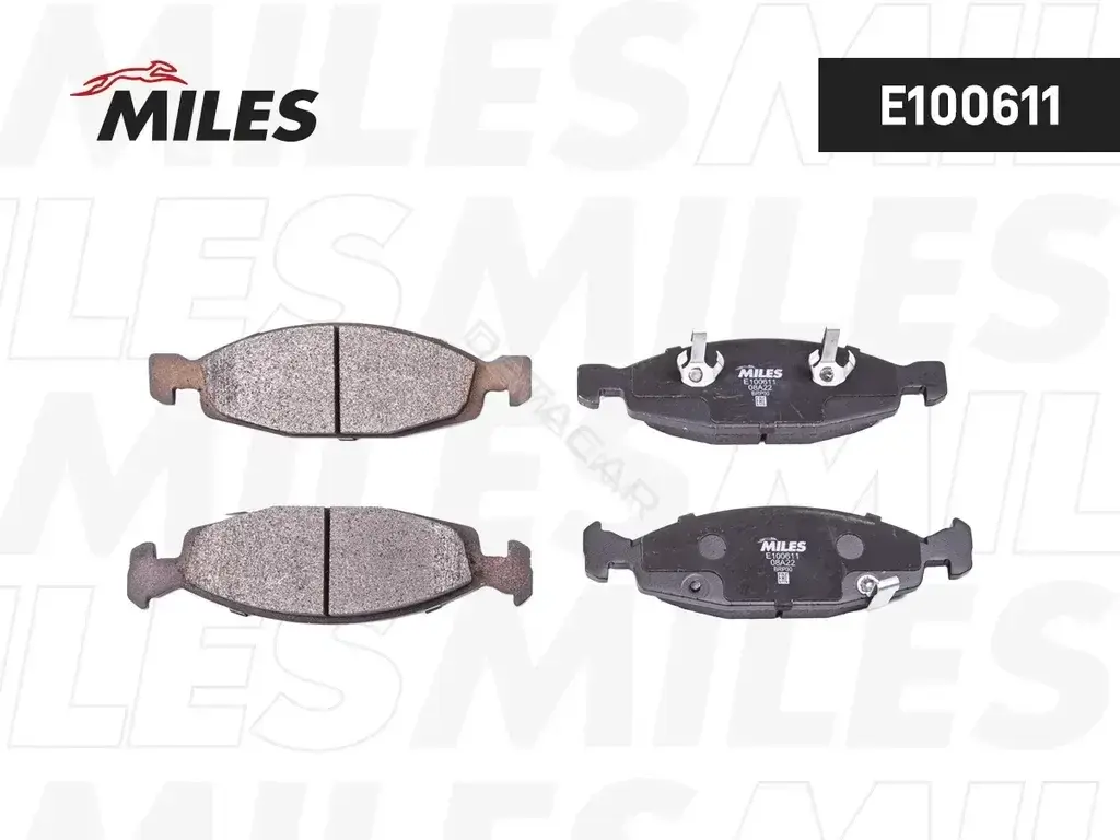 Тормозные колодки MILES E100611