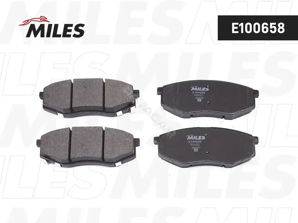 Тормозные колодки MILES E100658