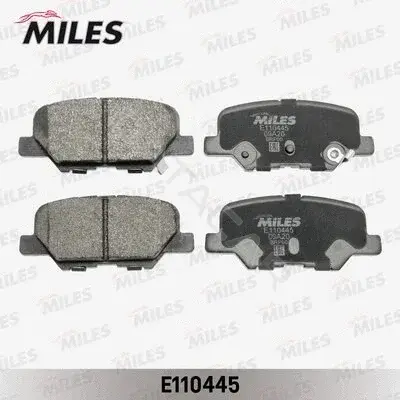 Тормозные колодки MILES E110445