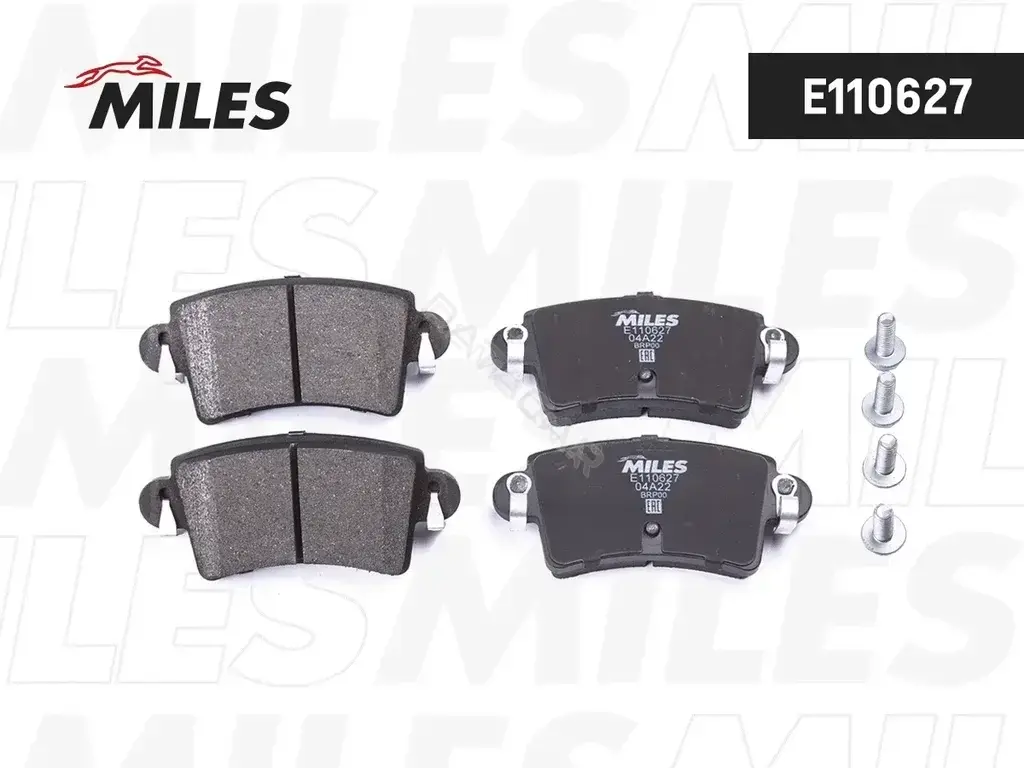 Тормозные колодки MILES E110627