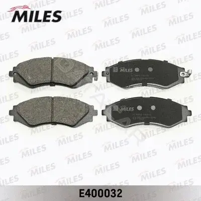Тормозные колодки MILES E400032