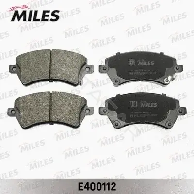 Тормозные колодки MILES E400112