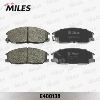 Тормозные колодки MILES E400138