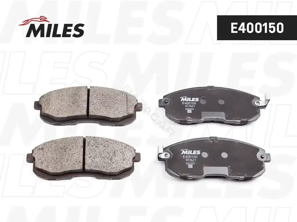 Тормозные колодки MILES E400150