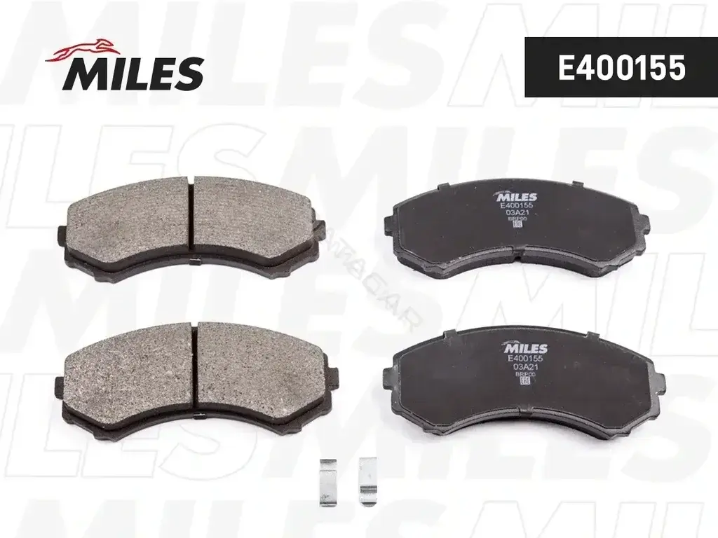 Тормозные колодки MILES E400155