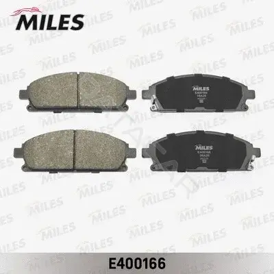 Тормозные колодки MILES E400166