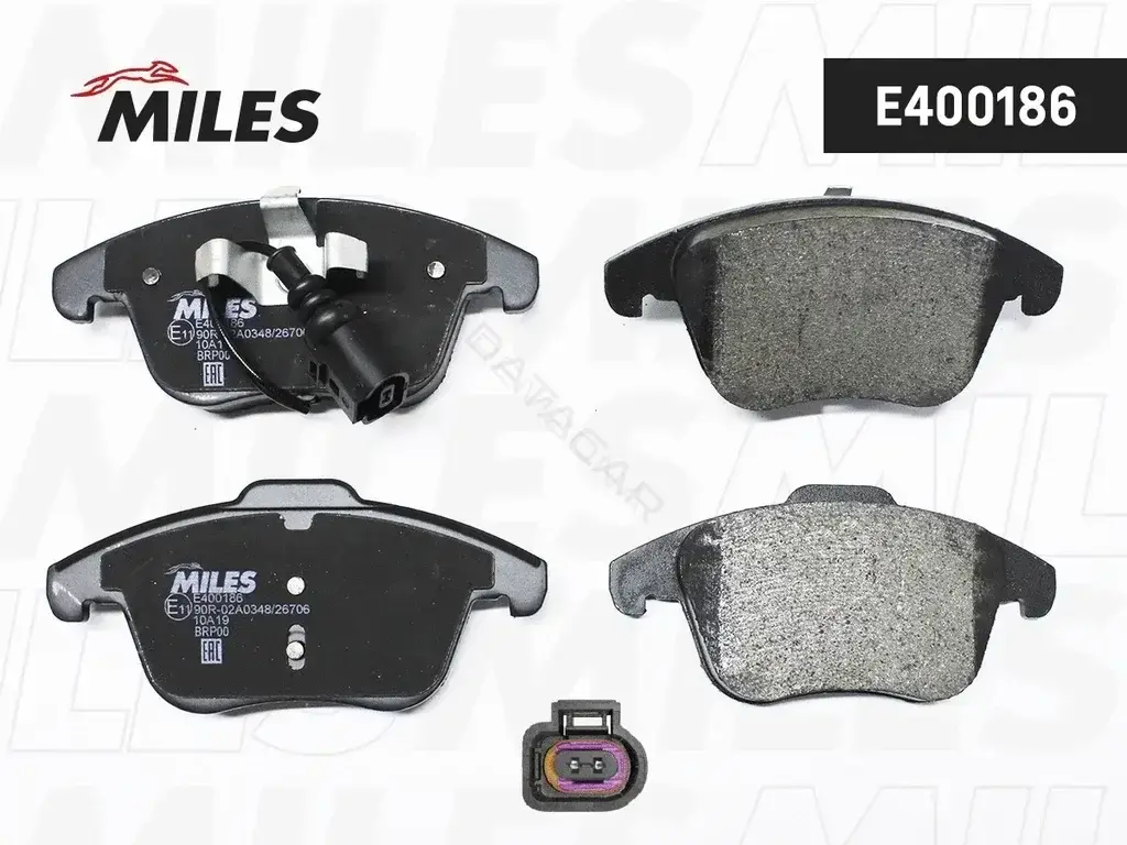 Тормозные колодки MILES E400186