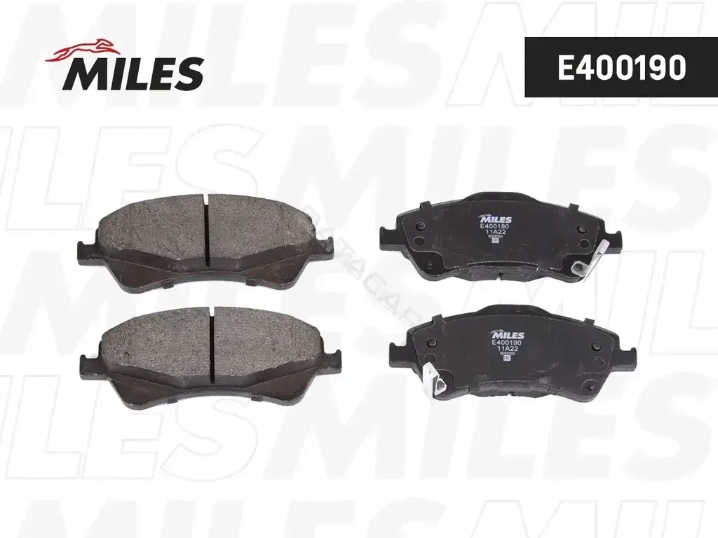Тормозные колодки MILES E400190
