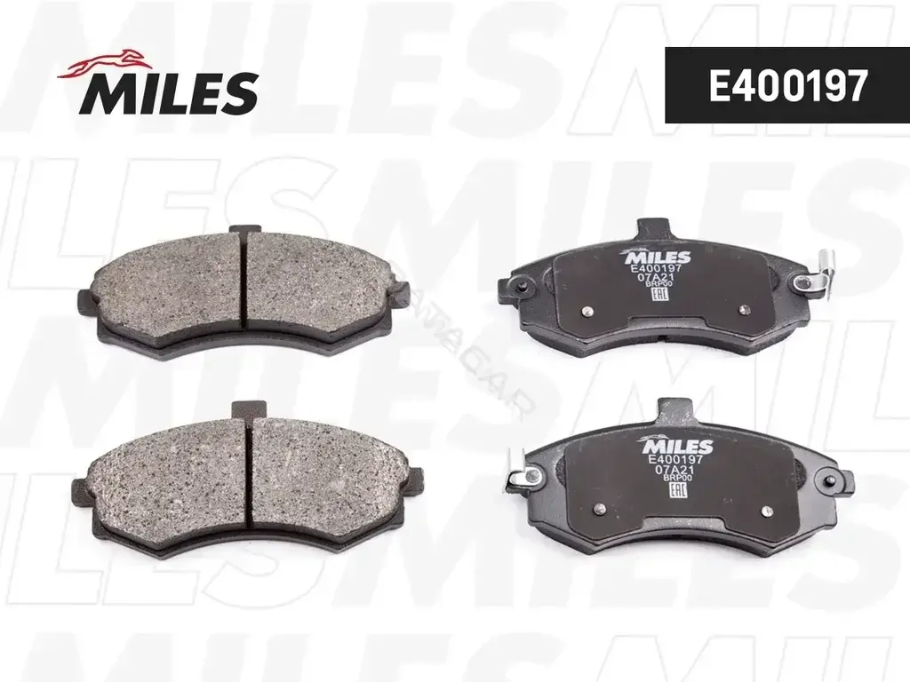 Тормозные колодки MILES E400197