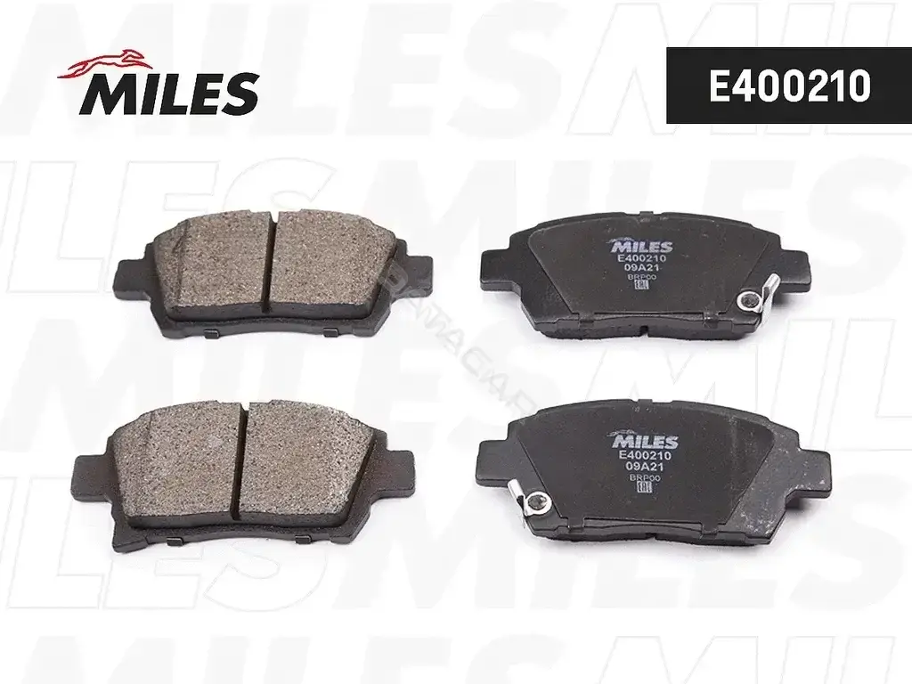 Тормозные колодки MILES E400210