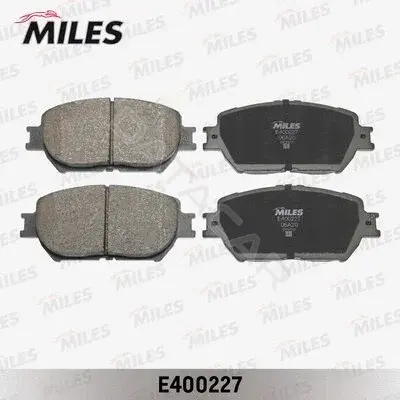 Тормозные колодки MILES E400227
