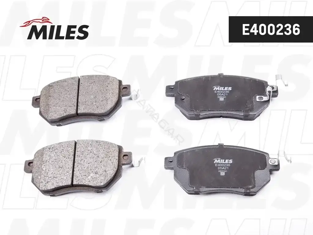 Тормозные колодки MILES E400236