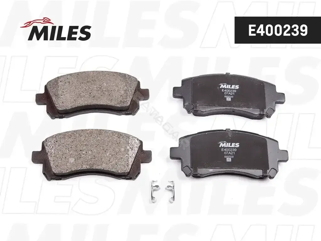Тормозные колодки MILES E400239