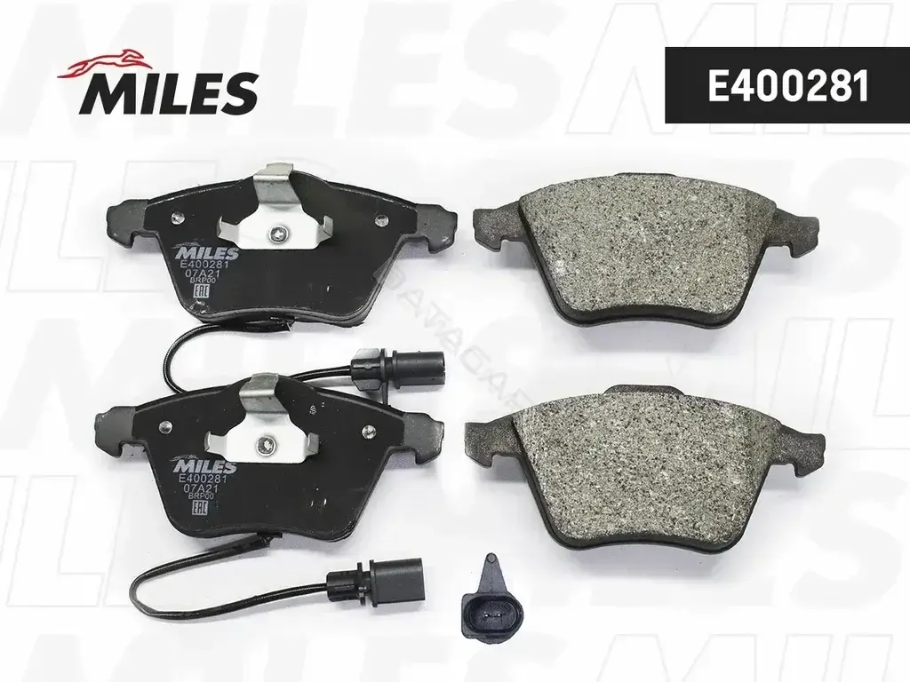 Тормозные колодки MILES E400281