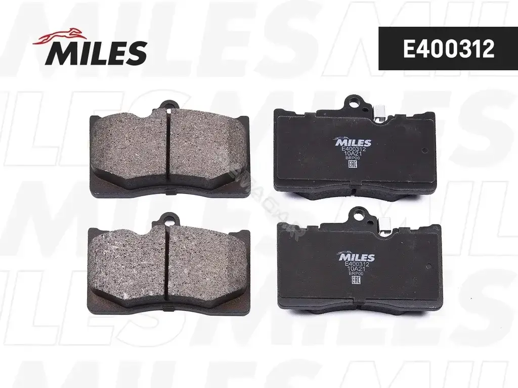 Тормозные колодки MILES E400312