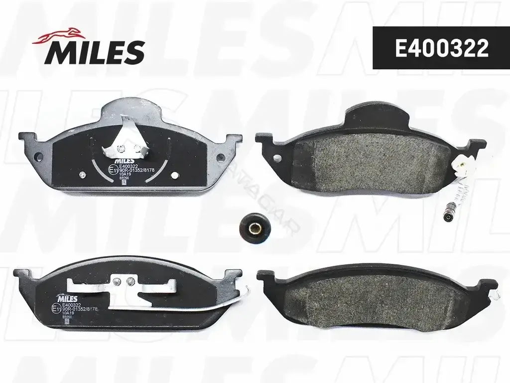 Тормозные колодки MILES E400322