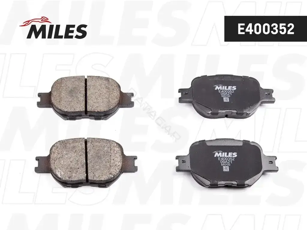 Тормозные колодки MILES E400352